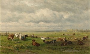 Weidelandschap met Vee, ca. 1880